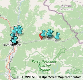 Mappa Via Vallari, 28853 Druogno VB, Italia (8.606)