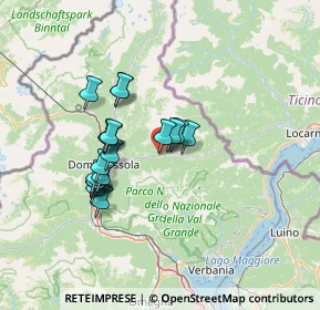 Mappa Via Vallari, 28853 Druogno VB, Italia (11.34632)