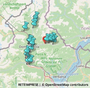 Mappa Via Vallari, 28853 Druogno VB, Italia (11.65875)
