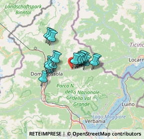 Mappa Via Vallari, 28853 Druogno VB, Italia (8.2415)