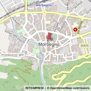 Mappa Piazza Caduti per la Libertà, 8, 23017 Morbegno, Sondrio (Lombardia)