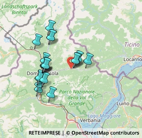 Mappa Via Pineta, 28857 Santa Maria Maggiore VB, Italia (12.4535)