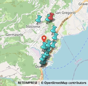 Mappa Via per Mellia, 22014 Dongo CO, Italia (0.719)