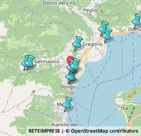 Mappa Via per Mellia, 22014 Dongo CO, Italia (1.77091)
