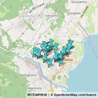 Mappa Via per Mellia, 22014 Dongo CO, Italia (0.26897)