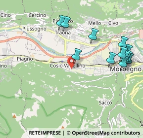 Mappa Via Guasto, 23013 Cosio Valtellino SO, Italia (2.29417)