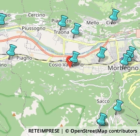 Mappa Via Guasto, 23013 Cosio Valtellino SO, Italia (2.81462)