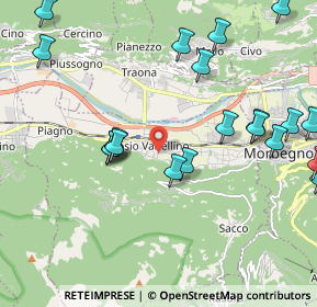 Mappa Via Guasto, 23013 Cosio Valtellino SO, Italia (2.4325)