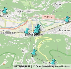 Mappa Piazza di San Giovanni, 23017 Morbegno SO, Italia (1.42909)