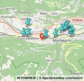 Mappa Via Don Guanella, 23013 Cosio Valtellino SO, Italia (1.83273)