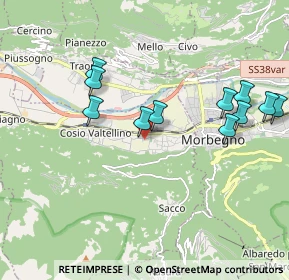 Mappa Via Don Guanella, 23013 Cosio Valtellino SO, Italia (1.96273)
