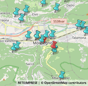 Mappa Via Monsignor, 23017 Morbegno SO, Italia (2.2155)