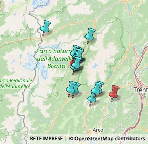Mappa Via Nazionale, 38080 Strembo TN, Italia (8.15882)