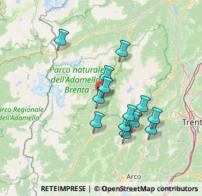 Mappa Via Nazionale, 38080 Strembo TN, Italia (11.93615)
