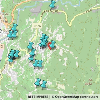 Mappa Str. alle Gorghe, 38121 Vigo Meano TN, Italia (1.24231)