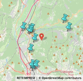 Mappa Str. alle Gorghe, 38121 Vigo Meano TN, Italia (3.94364)