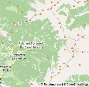 Mappa Località Frotten, 38050 Palù del Fersina TN, Italia (2.63636)