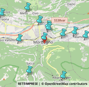 Mappa Via Giuseppe, 23017 Morbegno SO, Italia (2.45)