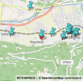 Mappa Piazza Sant'Ambrogio, 23013 Cosio Valtellino SO, Italia (1.14308)