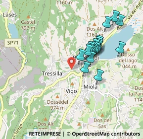 Mappa Via delle Segherie, 38042 Baselga di Piné TN, Italia (0.76)