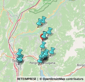 Mappa Via delle Segherie, 38042 Baselga di Piné TN, Italia (6.834)