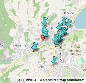 Mappa Via delle Segherie, 38042 Baselga di Piné TN, Italia (0.345)