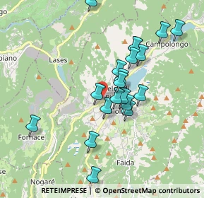 Mappa Via delle Segherie, 38042 Baselga di Piné TN, Italia (1.6705)