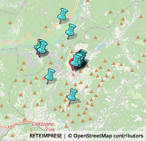 Mappa Via delle Segherie, 38042 Baselga di Piné TN, Italia (1.793)