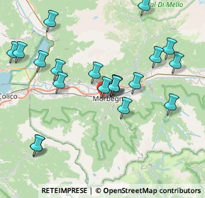 Mappa Via Neresina, 23013 Cosio Valtellino SO, Italia (8.158)