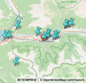 Mappa Via Neresina, 23013 Cosio Valtellino SO, Italia (7.16385)