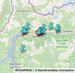 Mappa Via Neresina, 23013 Cosio Valtellino SO, Italia (8.31688)