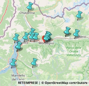 Mappa Via Neresina, 23013 Cosio Valtellino SO, Italia (14.26611)