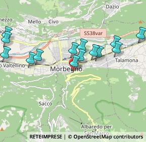 Mappa Via per S. Marco, 23017 Morbegno SO, Italia (2.03571)