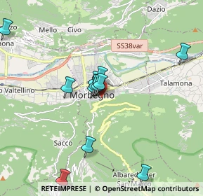 Mappa Via per S. Marco, 23017 Morbegno SO, Italia (1.74)