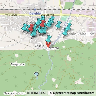 Mappa Via Torrazza, 23014 Delebio SO, Italia (0.42917)
