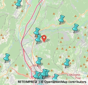 Mappa Via dei Campi, 38121 Vigo Meano TN, Italia (6.427)