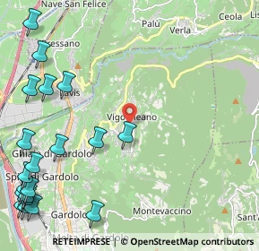 Mappa Via dei Campi, 38121 Vigo Meano TN, Italia (3.3055)