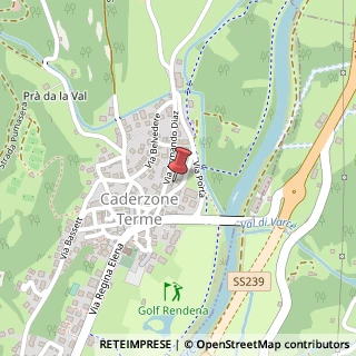 Mappa Via alla Sega, 2, 38080 Caderzone Terme, Trento (Trentino-Alto Adige)