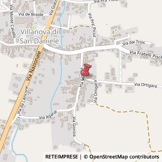 Mappa Via Gorizia, 29, 33038 San Daniele del Friuli, Udine (Friuli-Venezia Giulia)