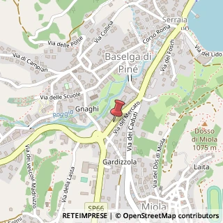 Mappa Via cesare battisti 57, 38042 Baselga di Piné, Trento (Trentino-Alto Adige)