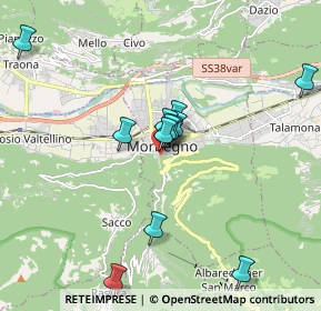 Mappa Piazza Lusardi, 23017 Morbegno SO, Italia (1.6425)