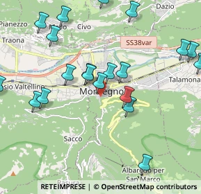 Mappa Piazza Lusardi, 23017 Morbegno SO, Italia (2.264)