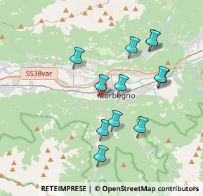 Mappa Via Pedemontana, 23013 Cosio Valtellino SO, Italia (3.50417)