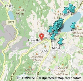 Mappa Via del Capitel, 38042 Baselga di Piné TN, Italia (0.939)