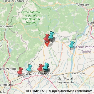 Mappa Strada Regionale, 33080 Vajont PN, Italia (15.50462)
