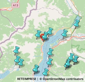 Mappa Via Gian Pietro Matteri, 22014 Dongo CO, Italia (9.911)