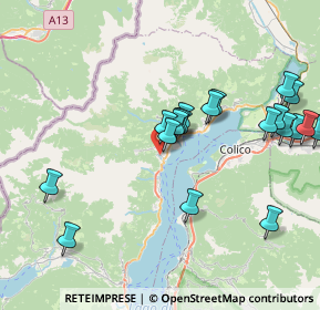 Mappa Via Gian Pietro Matteri, 22014 Dongo CO, Italia (8.1535)