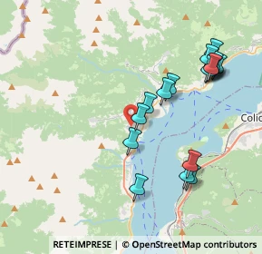 Mappa Via Gian Pietro Matteri, 22014 Dongo CO, Italia (4.02765)