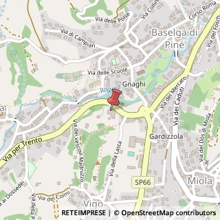 Mappa Via Cesare Battisti, 6, 38042 Baselga di Piné, Trento (Trentino-Alto Adige)