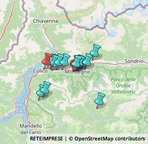 Mappa Via Sant'Ambrogio, 23013 Cosio Valtellino SO, Italia (8.14571)